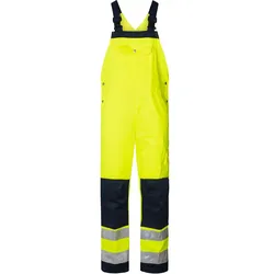 Warnschutz Latzhose "1001 TH" - C46 - gelb/marine