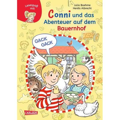 Lesen lernen mit Conni: Conni und das Abenteuer auf dem Bauernhof, Gebundene Ausgabe von Julia Boehme, Carlsen, 978-3-551-19058-1