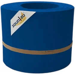 zaun zu® Sichtschutzstreifen PP Sichtschutzstreifen Doppelstabzaun Enzianblau,10x 2,55m