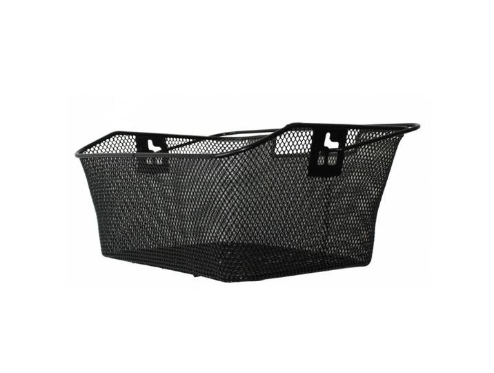 Velokorb hinten mit Tragegriff 30 x 22 cm schwarz