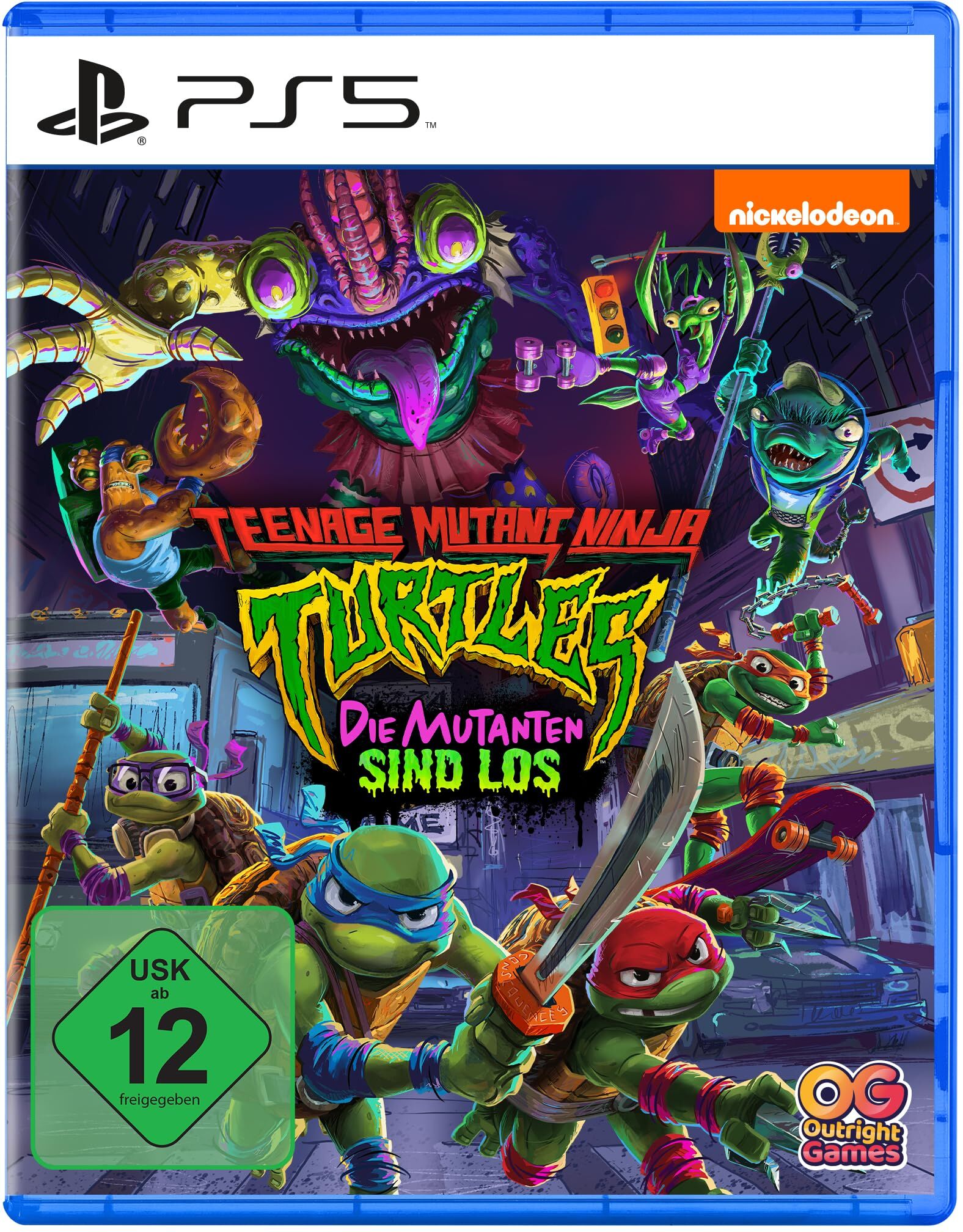 Teenage Mutant Ninja Turtles: Die Mutanten sind los - PS5 - Preis vom 30.09.2026 09:01:18 h