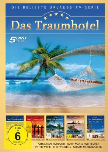 Christian Kohlund - Das Traumhotel - 5er-DVD-Box Folge 2 - Karibik; China; Verliebt auf Mauritius; Überraschung in Mexico; Seychellen - Preis vom 09.10.2026 07:28:09 h