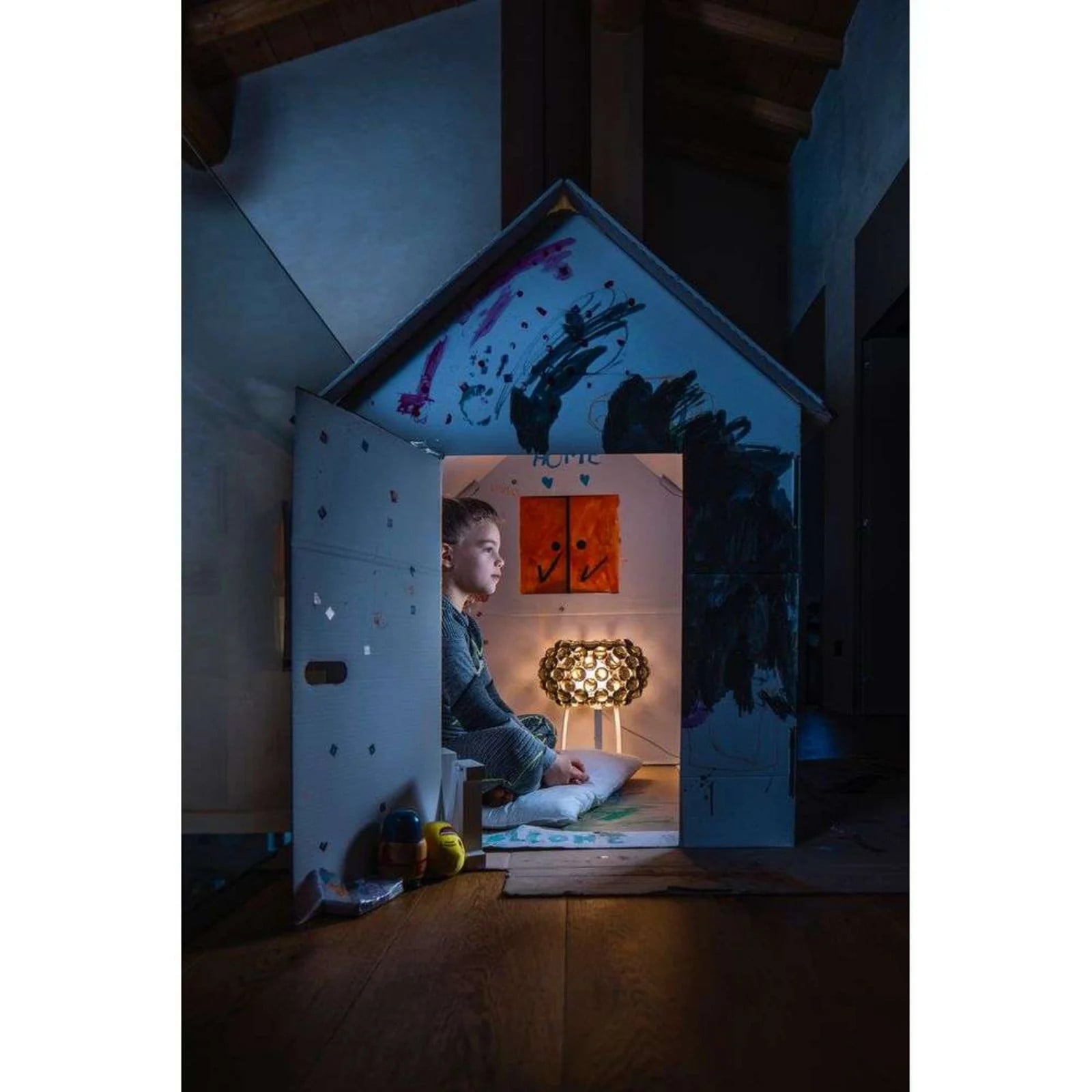 Foscarini Caboche Plus LED Tafellamp - Grijs - Metaal