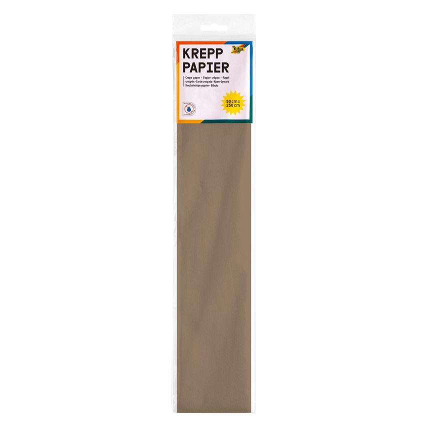 Folia Krepppapier in Lagen braun 32 g/qm 1 St. (32 g/m², 1x) (822172)