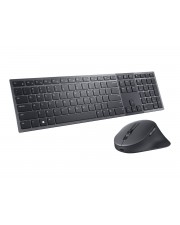 Dell Premier KM900 Tastatur-und-Maus-Set Zusammenarbeit hinterleuchtet kabellos 2,4 GHz Bluetooth 5.1 QWERTZ Deutsch Graphite mit 3 Jahre Advanced Exchange-Service (KM900-GR-GER)