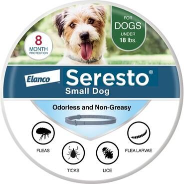 Seresto Collar For Small Dogs Upto 18lbs - 15 Inch (38 Cm) 1 Collar