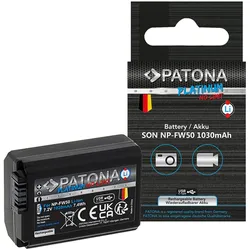 PATONA Platinum Akku mit USB-C Input Sony NP-FW50