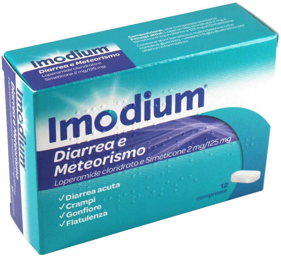 GMM FARMA Srl IMODIUM DIARREA E MET 12CPR GMM