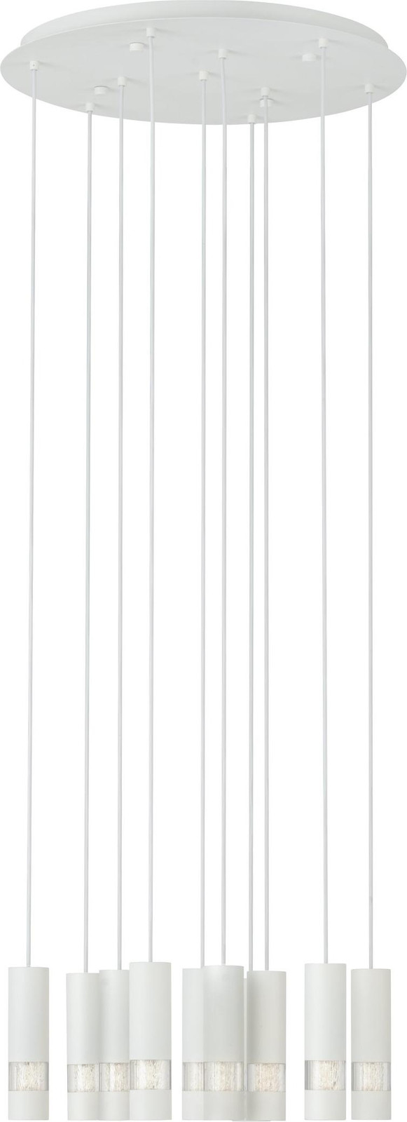Eglo Bernabeta Witte Ronde Hanglamp voor 10 GU10 LED-lampen