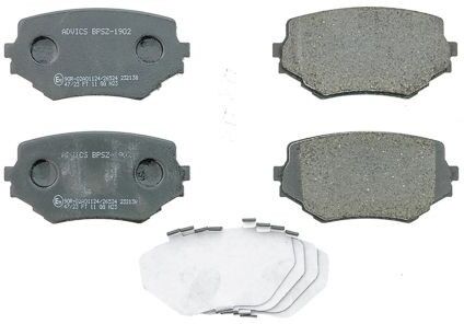 AISIN BPSZ-1902 Brake pad set