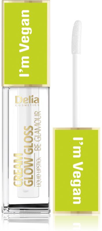 Delia Cosmetics I'm Vegan lip gloss shade Totally Crystal 5 ml