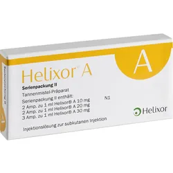 Helixor A Serienpackung II Ampullen 7 St Ampullen