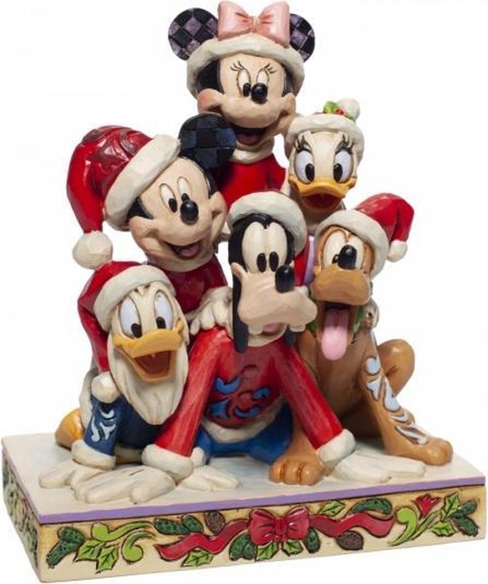 Disney Traditions Mickey Mouse & Friends Kerstbeeld 15 cm