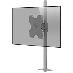 edbak MSV2S Monitorhalterung mit Tischklemme, silber (Tisch), Monitor Halterung, Silber