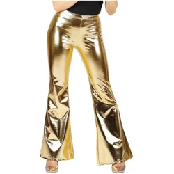 Thetru Disco Leggings für Damen gold (M, S)