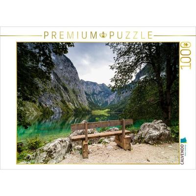 CALVENDO Puzzle Obersee-Märchen: Ein Bild von unwirklicher Schönheit | 1000 Teile Lege-Größe 64x48cm Foto-Puzzle für glückliche Stunden