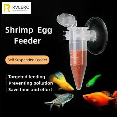 Uplift Treasures Fish Feeder Cone Funnel Cup With Suction Cup For Worms Shrimp Eggs And Aquarium Feeding Fish Feeder Cone Funnel Cup With Suction Cup For Worms Shrimp Eggs And Aquarium Feeding