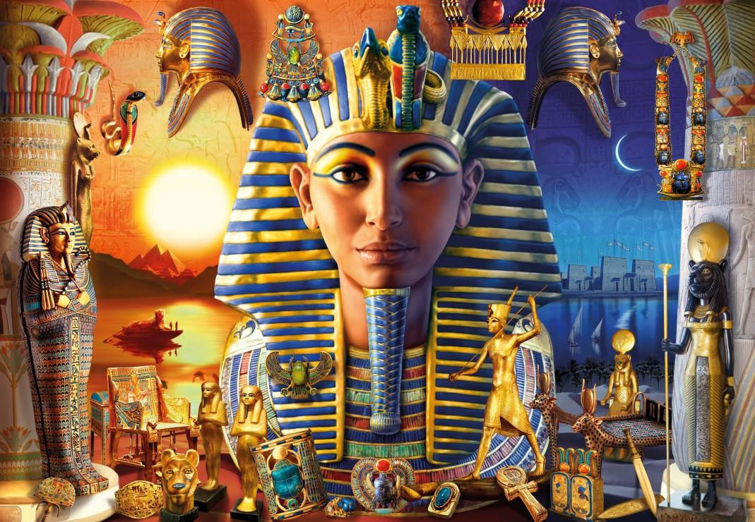 Bluebird Puzzel Egyptische schat 1000 stukjes