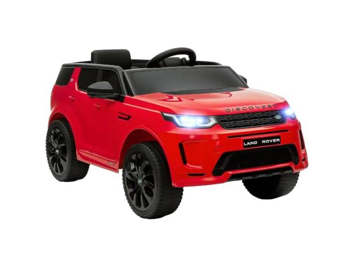 AIYAPLAY Land Rover Discovery Sport Kinderauto 12V für Kinder 3-6 Rot