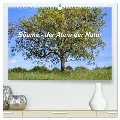 Bäume, der Atem der Natur (hochwertiger Premium Wandkalender 2026 DIN A2 quer), Kunstdruck in Hochglanz
