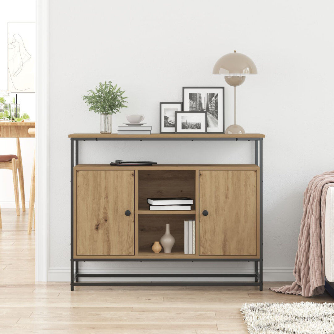 Borough Wharf 100 cm W Sideboard Artisan Oak 80cm H X 100cm W X 35cm D