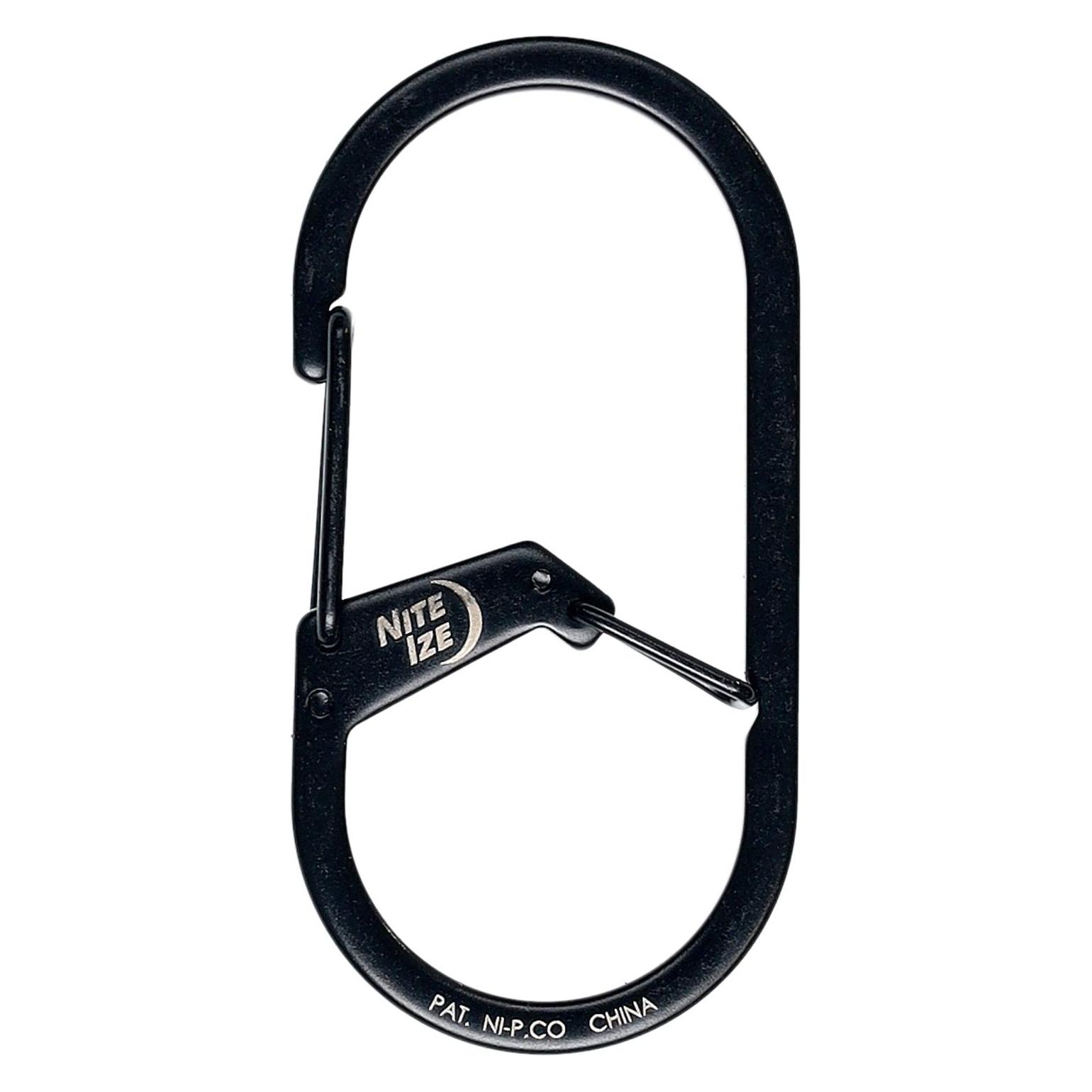 Nite Ize NiteIze Karabiner G-Serie Doppelkammerkarabiner. #3 (GS3-01-R6)