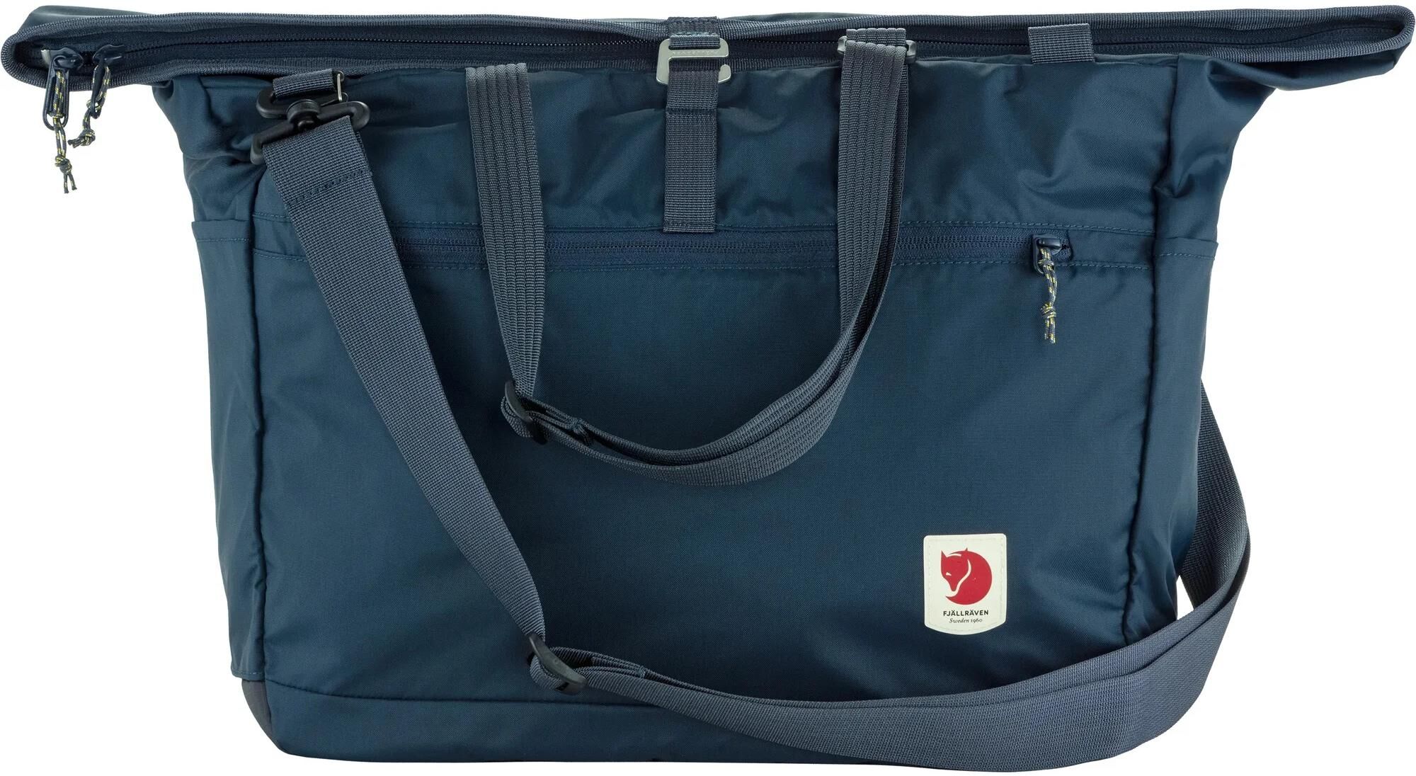 Tragetasche FJÄLLRÄVEN "High Coast Tote 30", blau (dunkelblau), Taschen, Damen, Tragetasche dunkelblau Einheitsgröße