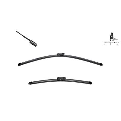 SWF Wischblatt ORIGINAL VISIOFLEX SET 119267 vorne für Porsche