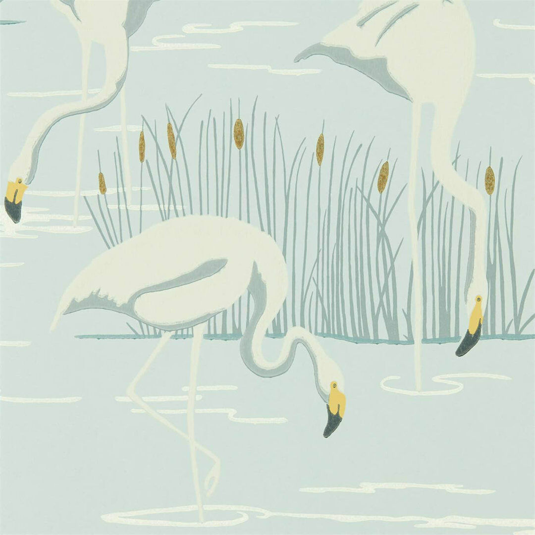 Harlequin Salinas 10.05m x 52cm Wallpaper Roll Ice/Linen/Dijon 1,005cm L
