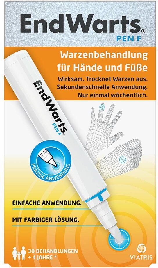 EndWarts PEN F: Ameisensäure-Stift gegen Warzen und Dornwarzen