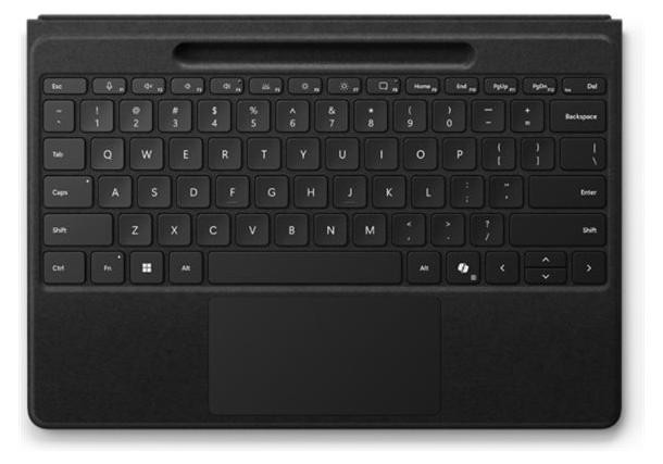 Microsoft Surface Pro Flex Keyboard Cover, Engelstalige internationale versie, zwart