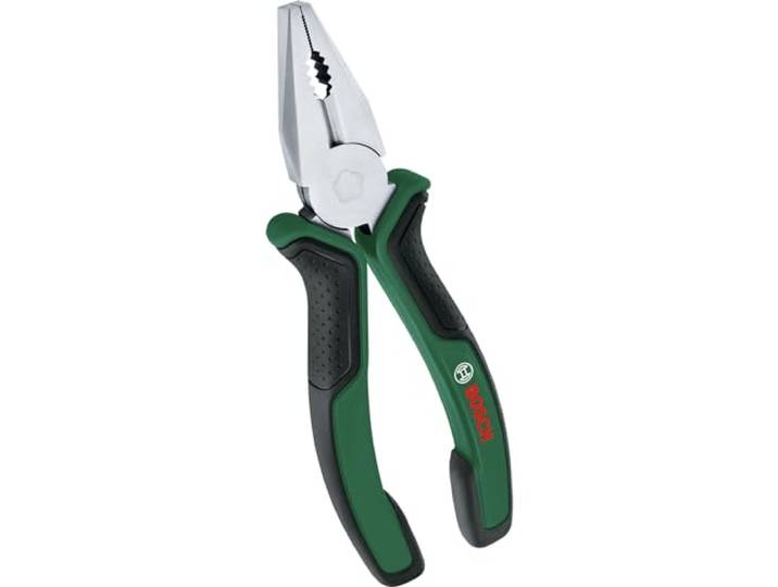Bosch combinatietang 180mm (nauwkeurige, duurzame combinatietang; ergonomische softgrip; vernikkeld oppervlak)