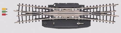 Märklin 8560 Z miniclub Gleis Kreuzungsweiche, doppelt 112.8mm 13° 323mm 1St.