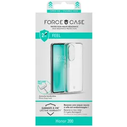 Force Case Feel Case (Honor X7a), Smartphone Hülle, Transparent