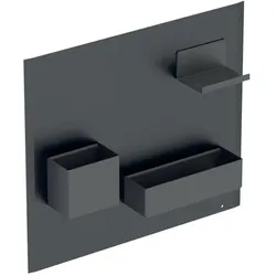 Geberit Acanto Magnetwand-Set 500649161 44,9x38,8x7,5cm, schwarz matt