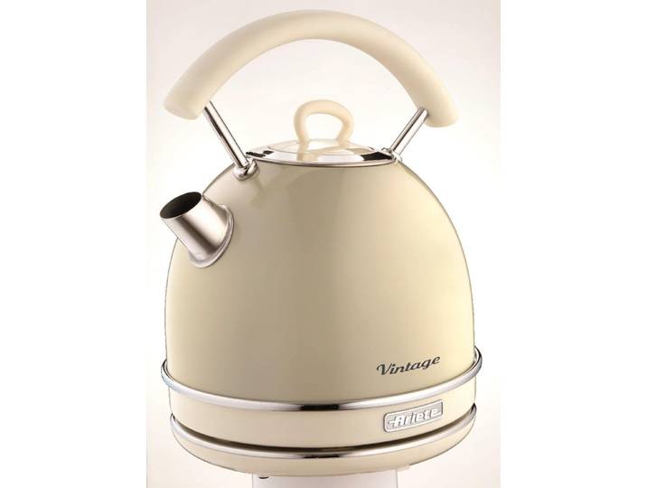 ARIETE Wasserkocher 2877 CR Vintage , beige (natur), H:28cm Ø:21cm, Wasserkocher, Wasserkocher