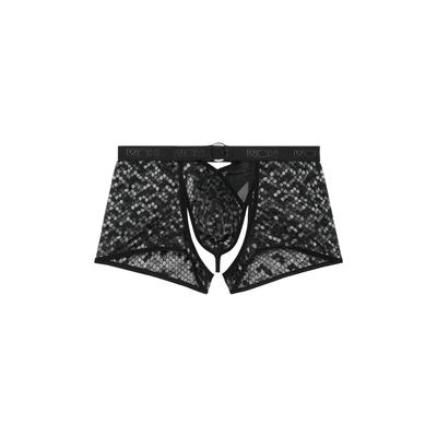 String WOH "String Pure Seduction Boxer String 1er Pack", Herren, Gr. M, schwarz, Obermaterial: 65% Polyamid PA. 27% Polyethylen PE. 8% Elasthan EL., Unterhosen String