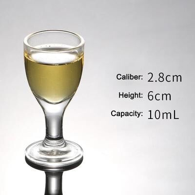 Uplifted Finds Chinese Style Shot Glass Tumbler High Performance Cordial Glass For Vodka, Tequila, & Espresso a