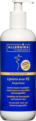 ALLERGIKA Pharma GmbH ALLERGIKA Lipolotio urea 5% 500 ml 00677694
