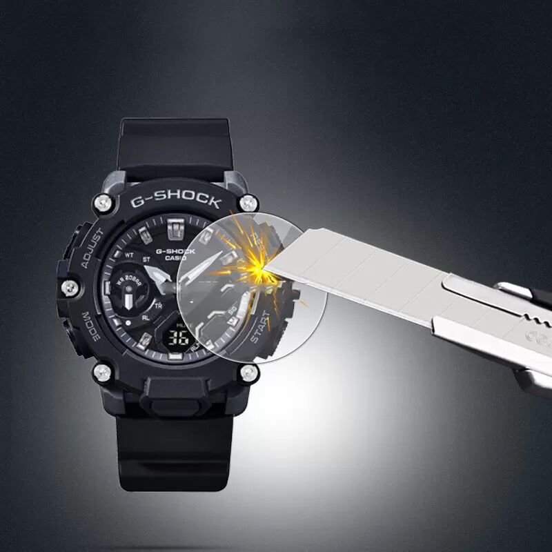 INF Lot de 2 films de protection d'écran en verre trempé pour montre connectée Casio S140