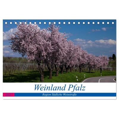 Weinland Pfalz - Region Südliche Weinstraße (Tischkalender 2027 DIN A5 quer), CALVENDO Monatskalender