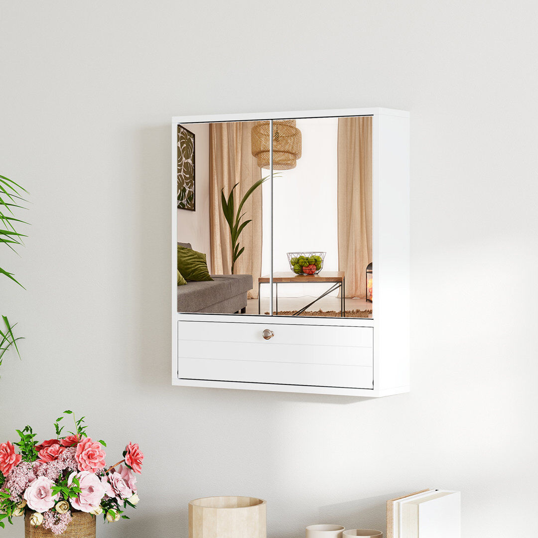 17 Stories 54 mm W 62 mm H Wall Mounted Shelves Natural 62mm H