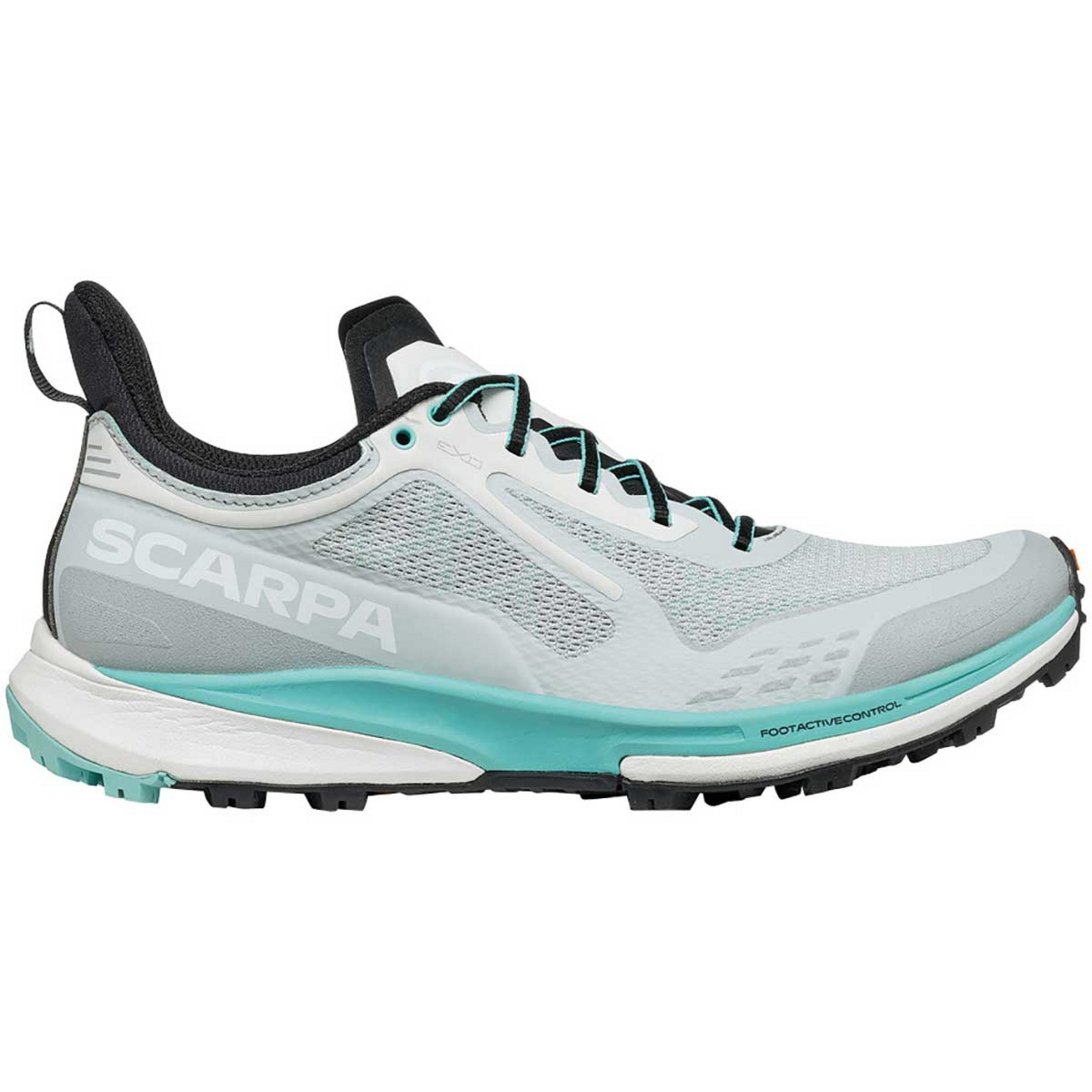 Scarpa Golden Gate Kima RT Damen Trailrunningschuhe blau Größe 38 Trailrunning Schnell trocknend