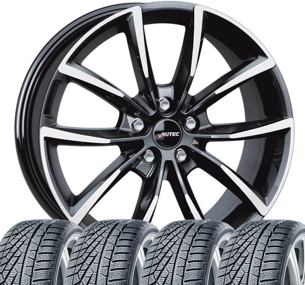 4 Winterräder Winter Kompletträder für VW Tiguan, Tiguan Allspace, Tayron 8x18 Astana SWP 235/55 R18 104V Bridgestone Blizzak 6 XL Enliten
