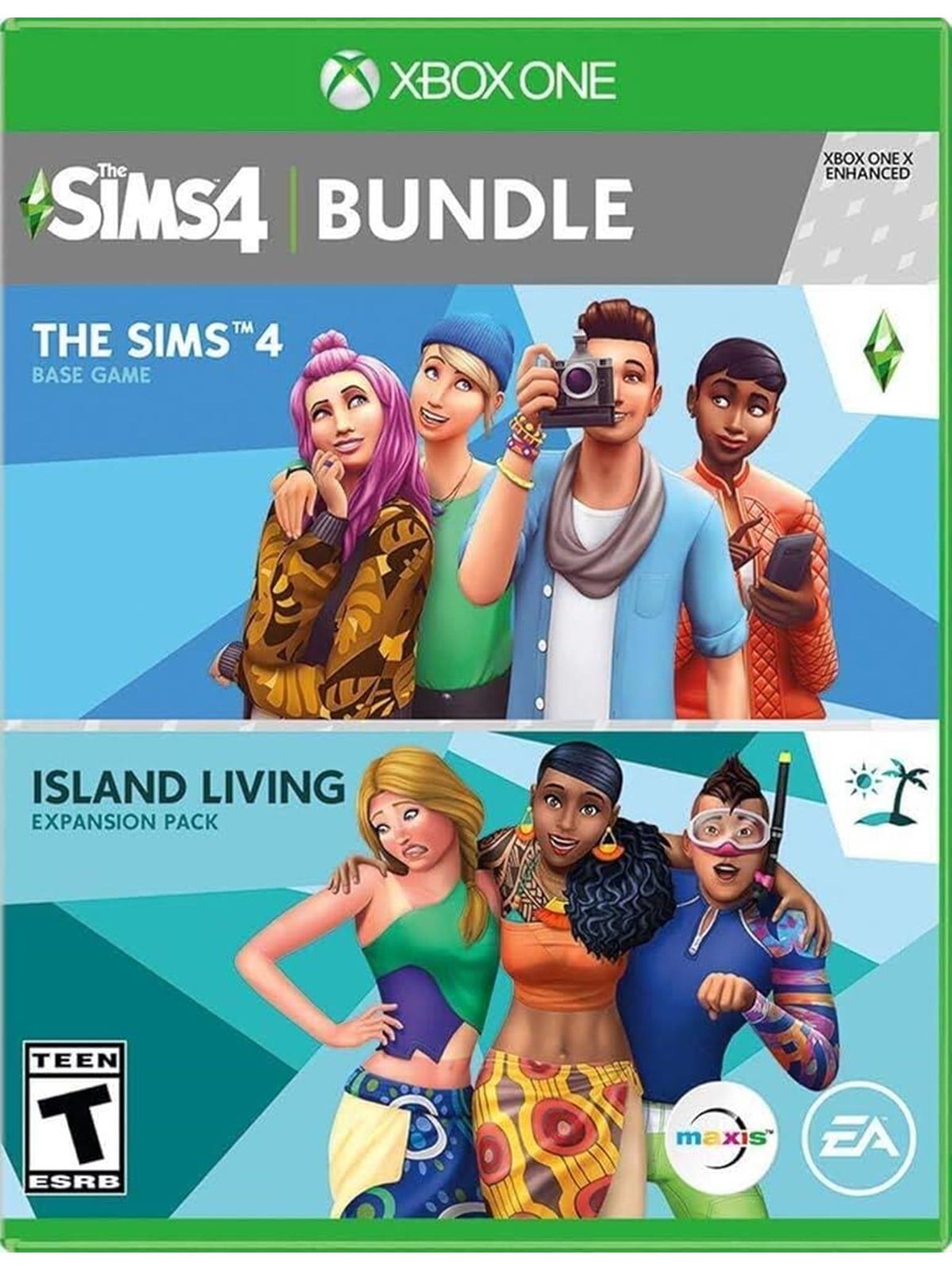 The Sims 4 + Island Living Expansion Pack - Microsoft Xbox One - Simulation - PEGI Unknown