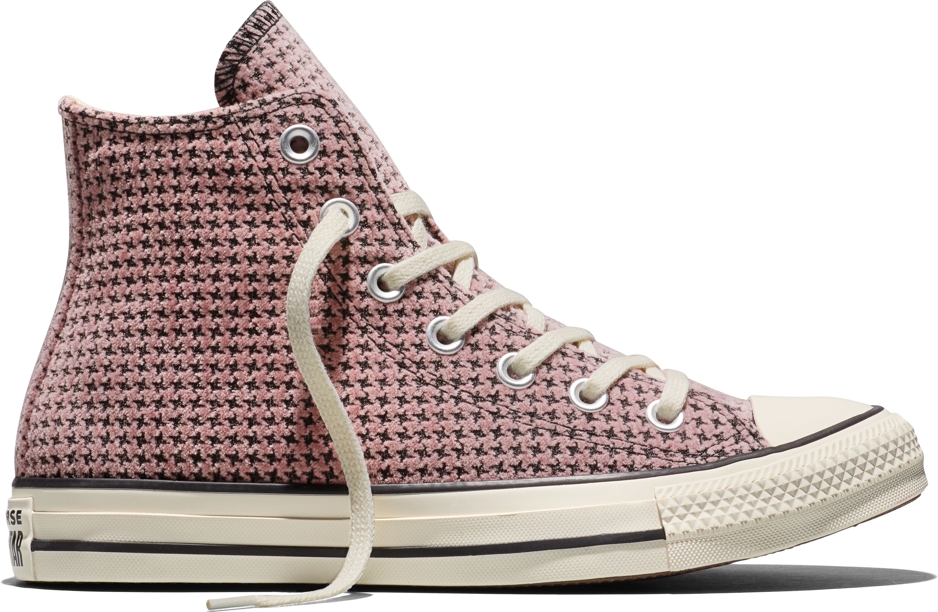 Sneaker CONVERSE "Chuck Taylor All Star", Damen, Gr. 39,5, Synthetik, petal pit, schwarz, egret, Textil, Schuhe Sneaker petal pit, schwarz, egret 39,5, Synthetik