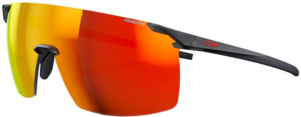 Julbo  - Faster M Translucide Mat Noir Reactiv 1-3 Light Amplifier - Lunettes de soleil