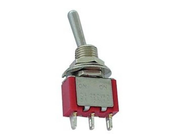 PEREL - 8014C tuimelschakelaar, verticaal SPDT 139673