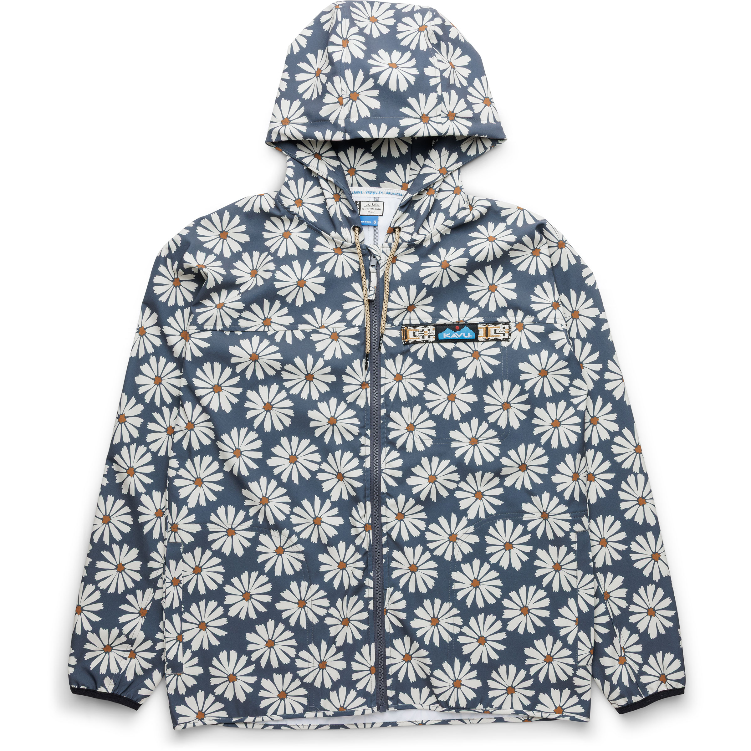 Kavu Crescent Beach Damen Freizeitjacke, Parkas blau Größe S Lifestyle Schnell trocknend