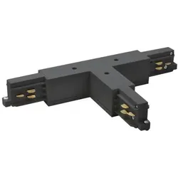 Brumberg 87129080 T-Verbinder zu ONETRACK, Schutzleiter links, schwarz